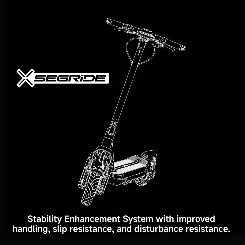 Pulse X5 Pro Electric Scooter – 1800W Motor, 70km Long Range, Dual Shock Absorbers, LCD Screen, 25 MPH – Premium Adult E-Scooter (US Version)
