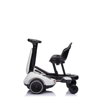 Mini Electric Kart for Kids – 6V Battery-Powered Ride-On Car with Adjustable Seat, RC Remote Control, Ages 3-6 – Indoor & Outdoor Toy